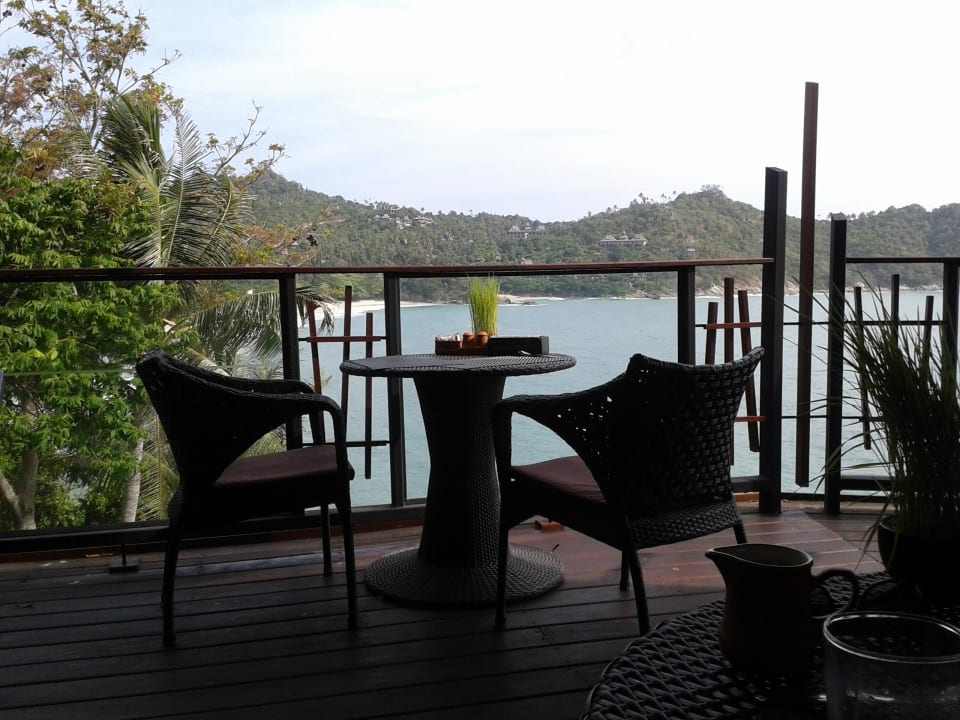 Blick auf die Bucht Panviman Resort Koh Phangan