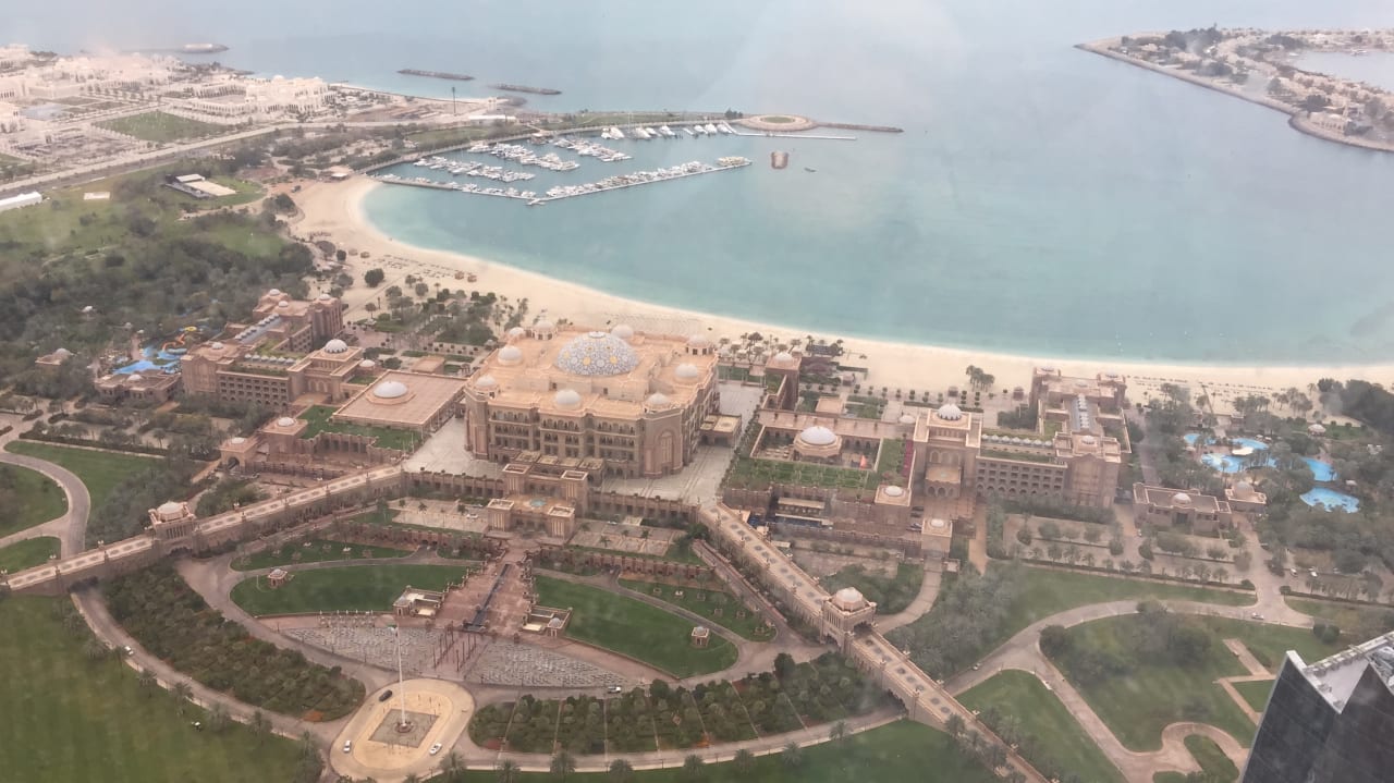 Ausblick Conrad Abu Dhabi Etihad Towers