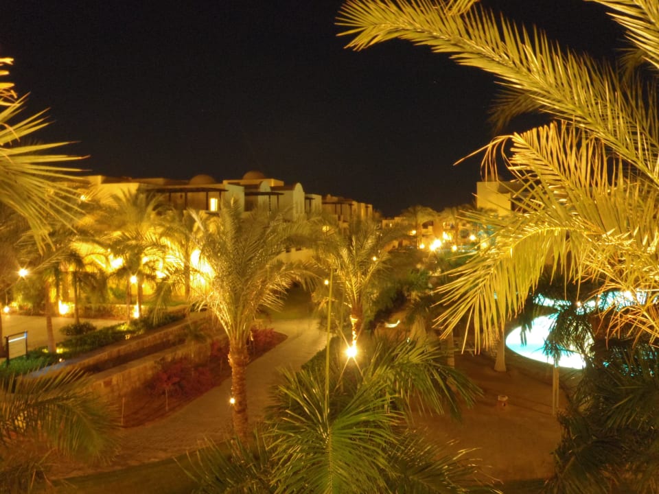Blick von der Terrasse des Hauptgebäudes Stella Garden Resort & Spa, Makadi Bay