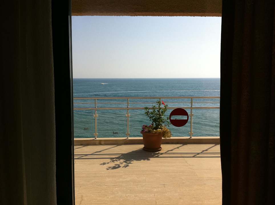 Zimmerblick Aska Hotel Just in Beach