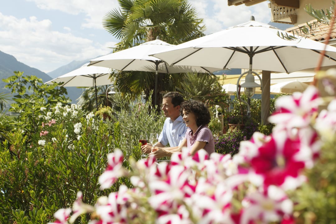 Mediterraner Garten zum Wohlfühlen Hotel Lagrein