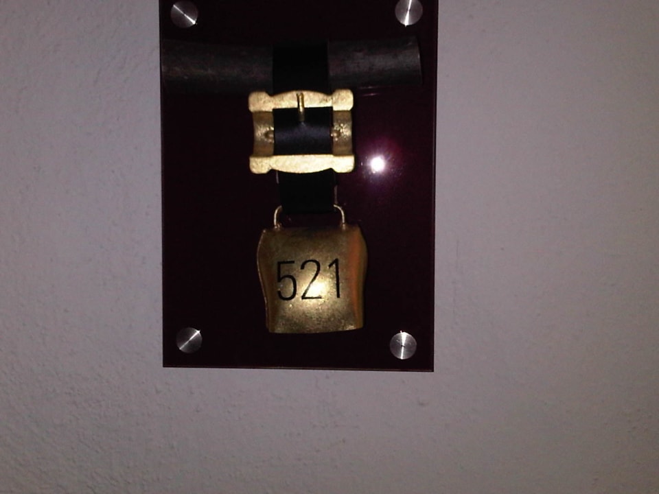 Zimmernummer Hotel Giardino Mountain