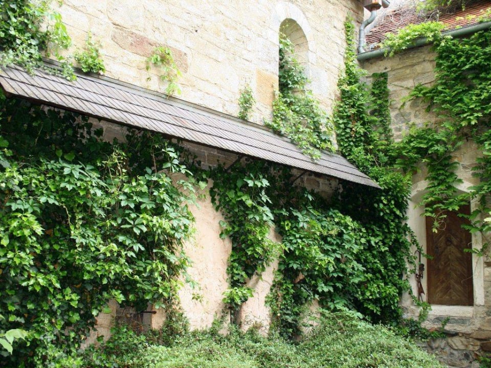 Innenhof Hotel Burg Oberranna