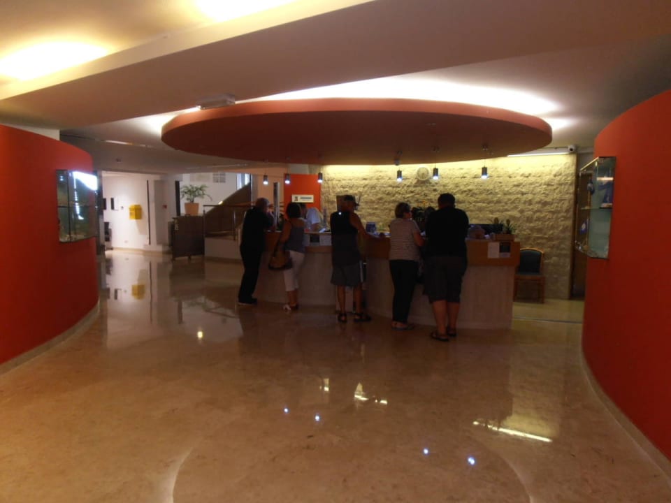 Empfangsbereich Rubin Hotel