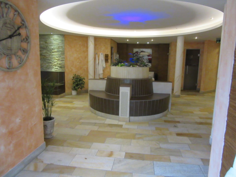 Blick Mittelpunkt der Sauna Naturparkhotel Adler