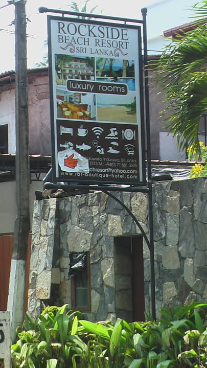 Schild Rockside Beach Resort