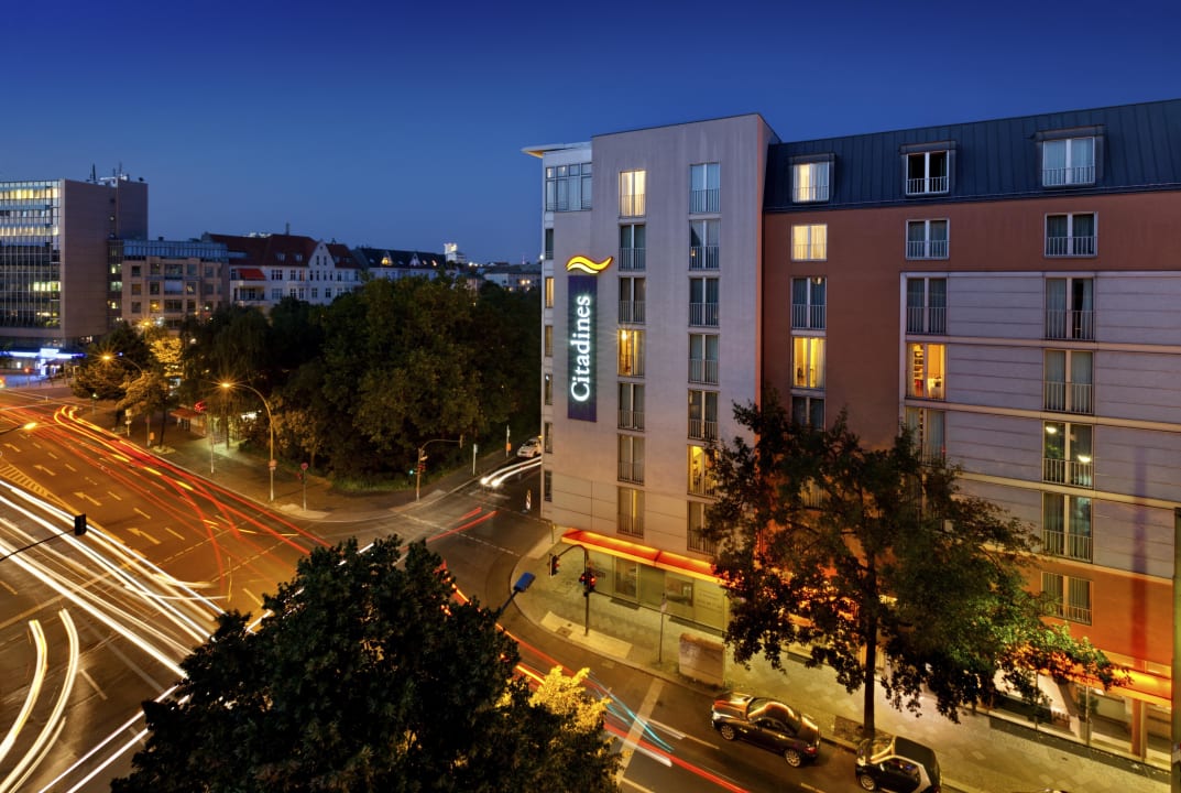 Nachtansicht Citadines Kurfürstendamm Berlin
