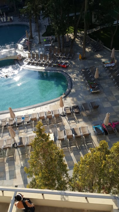 Pool von oben HVD Club Bor