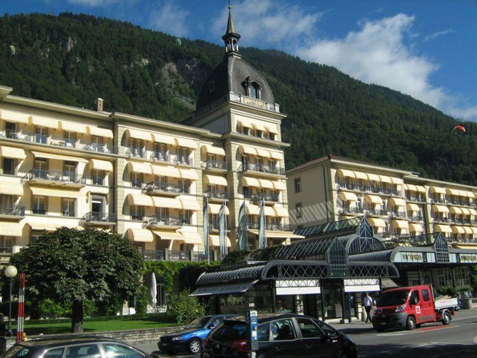 Aussenansicht Victoria-Jungfrau Grand Hotel & Spa