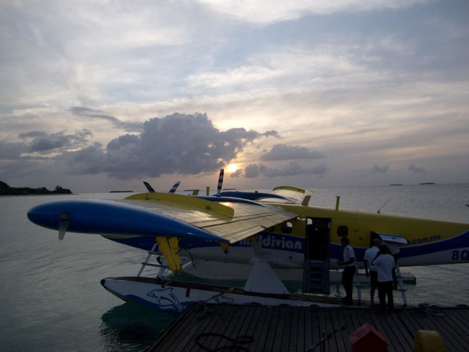 Am Tag der Abreise Kuredu Island Resort & Spa