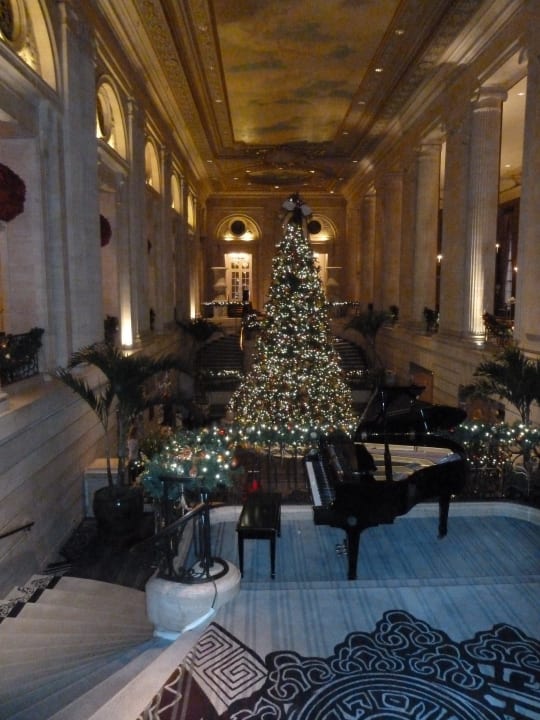 Abends spielte jemand Klavier! Hotel Hilton Chicago