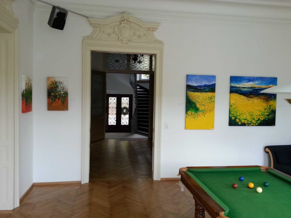 Lobby mit Pool Billard für alle (kostenlos) Villa Nova Frühstückspension