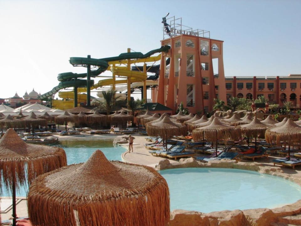 Widok z tarasu w pokoju Pickalbatros Aqua Park Resort - Hurghada