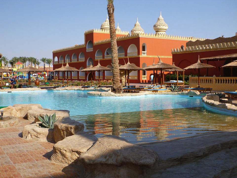 Pool nähe Zimmer Pickalbatros Alf Leila Wa Leila Resort - Neverland Hurghada