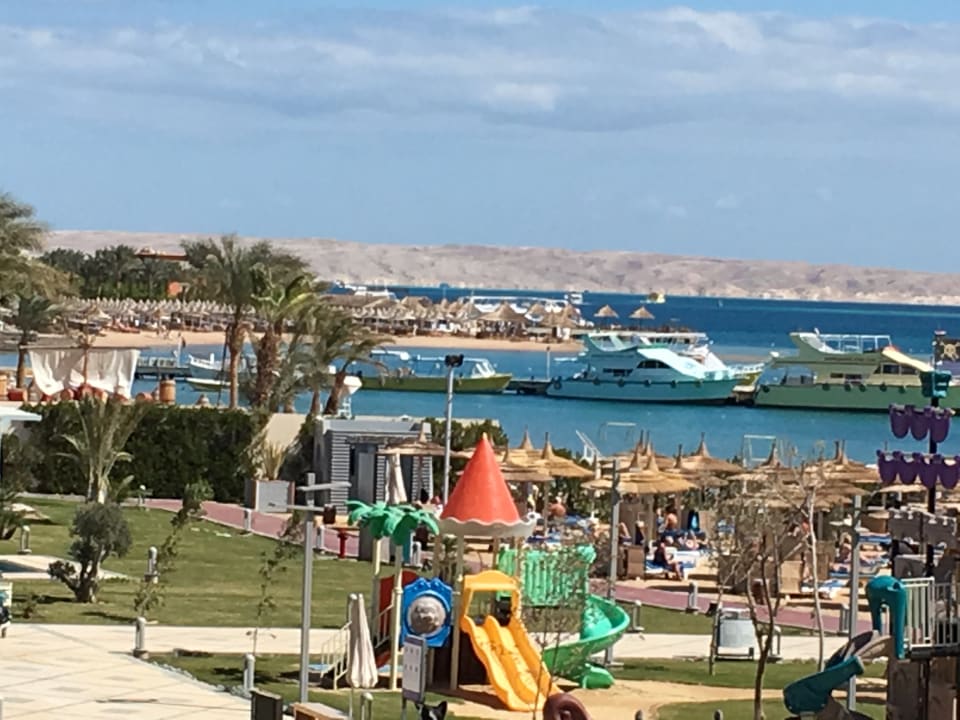 Ausblick Pickalbatros White Beach Resort - Hurghada