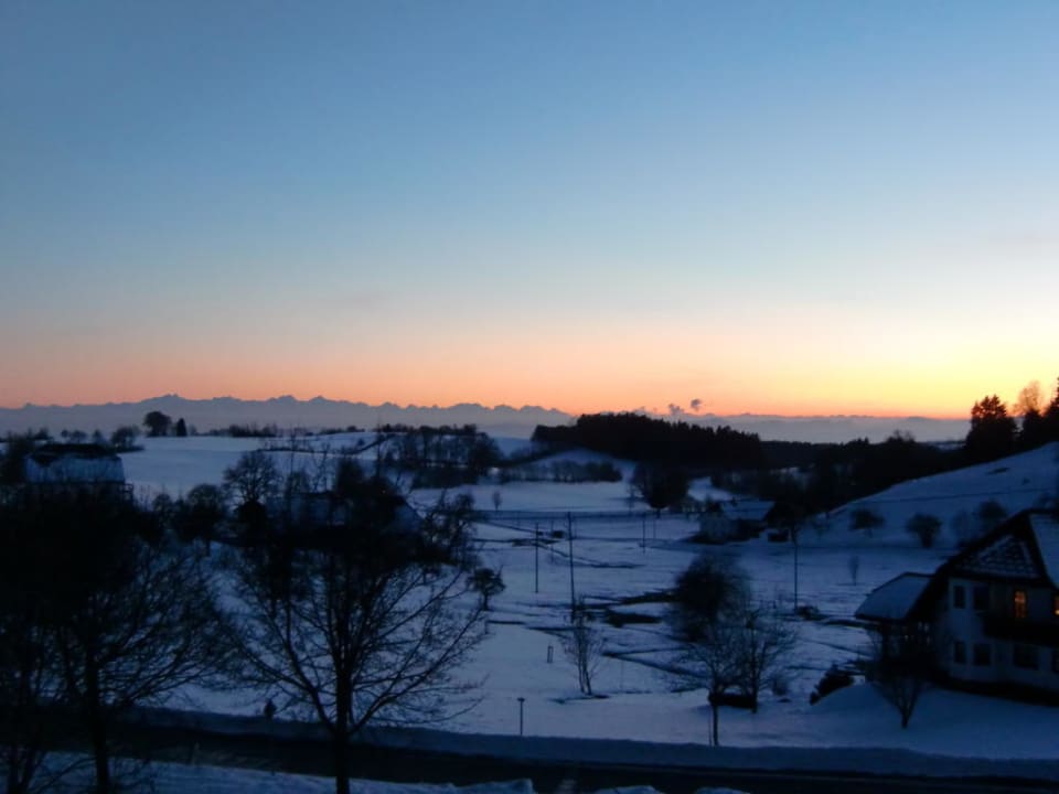 Fensterblick Landgasthaus Hirschen