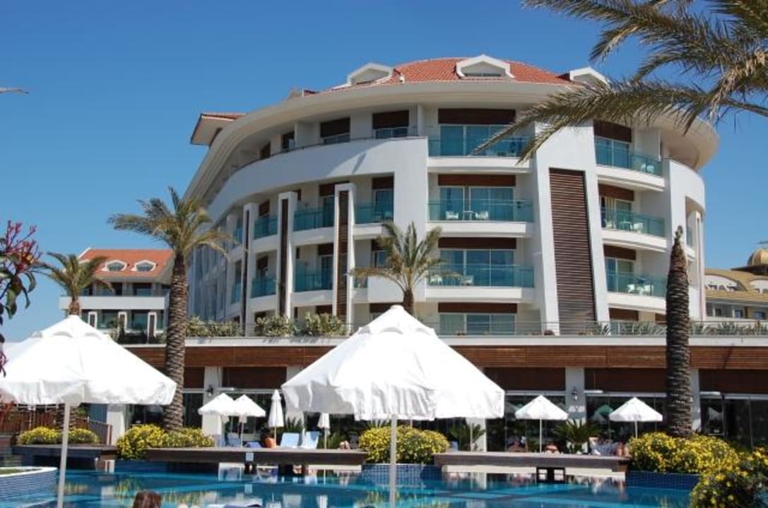 Gartenausblick Sunis Evren Beach Resort Hotel & Spa