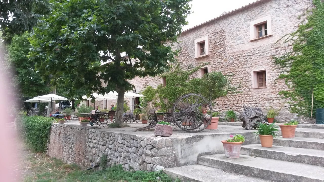 Die Terrasse Finca Honor Vell