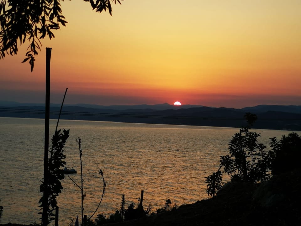 Ausblick Akrathos Beach Hotel