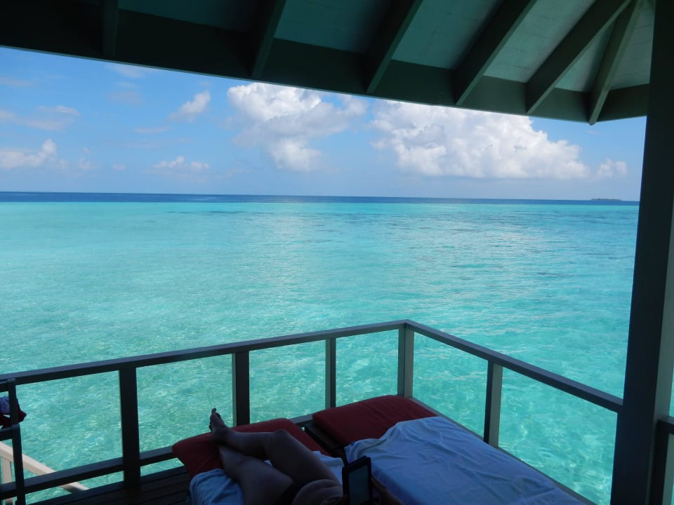 Ansicht vom Wasserbungalow 519  Summer Island Maldives