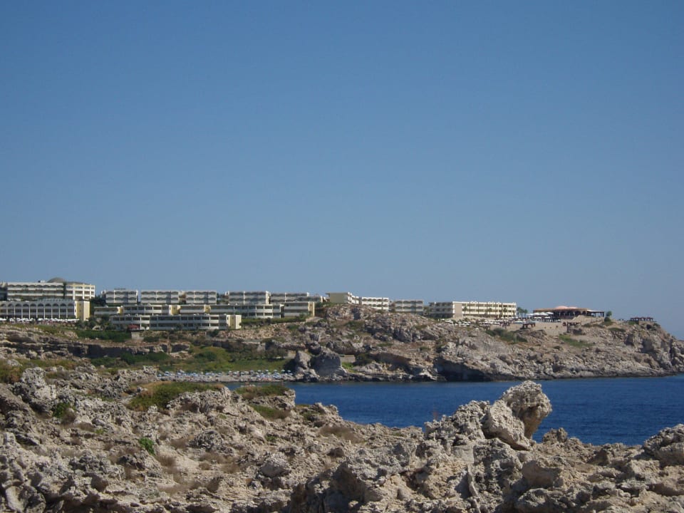 Von Therme Kalithea Richtung Hotel Hotel Kalithea Horizon Royal