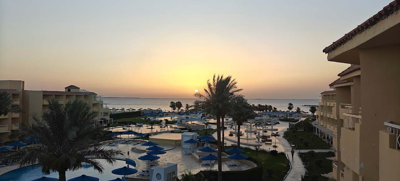 Ausblick Amwaj Beach Club Abu Soma Resort