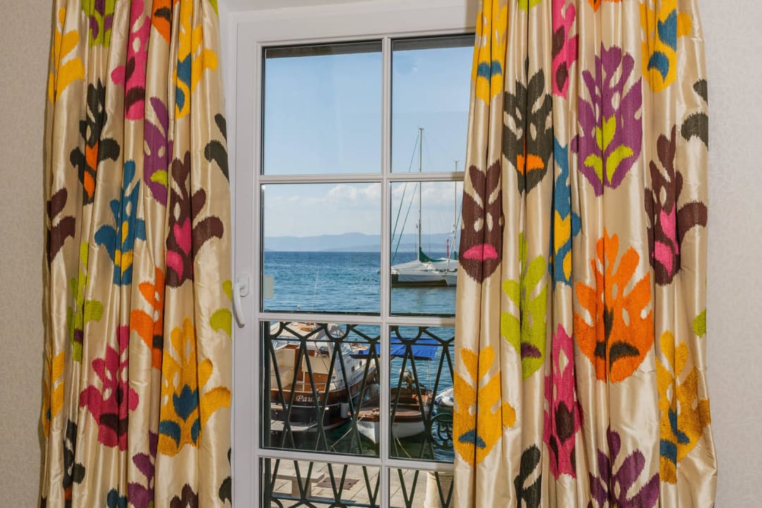 Balkon mit Meerblick Hotel Lemongarden