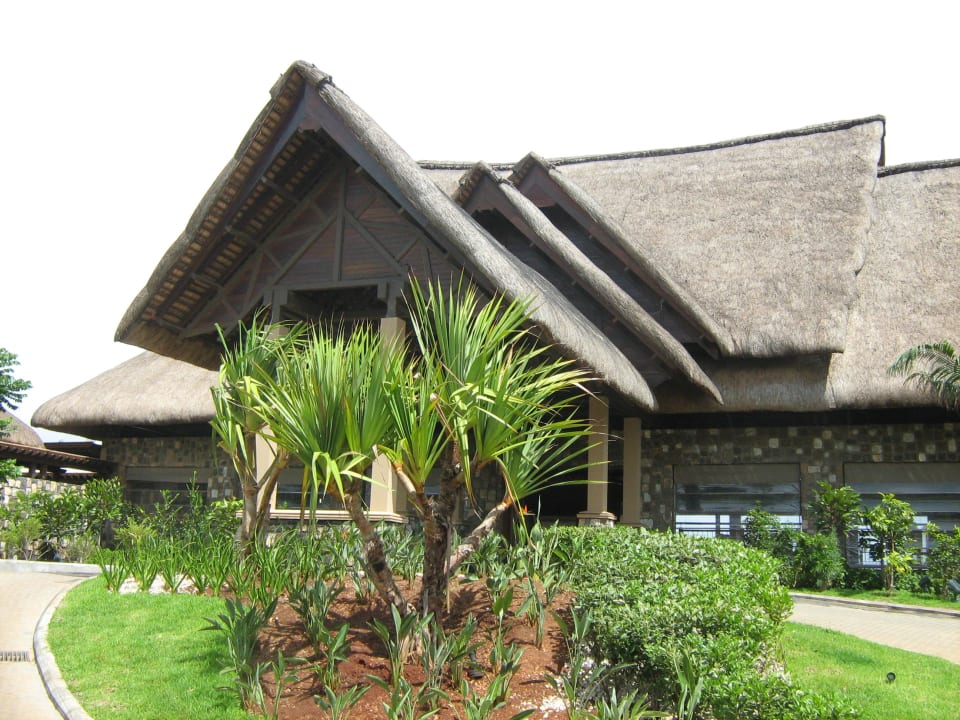 Hotel-Eingang Le Jadis Beach Resort & Wellness Mauritius