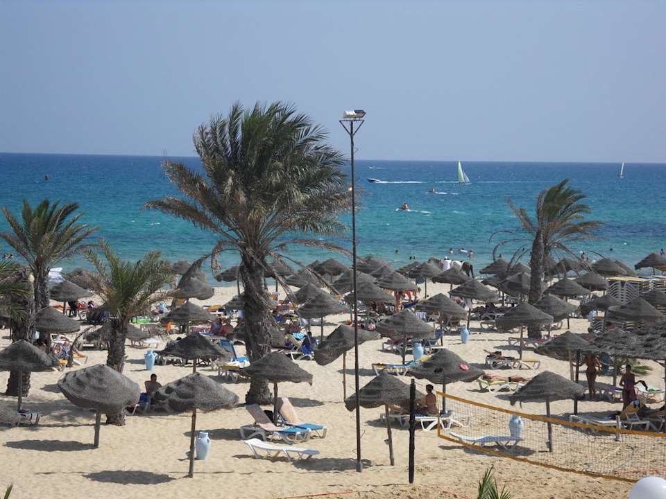 Der tolle Strand Hotel Paradis Palace