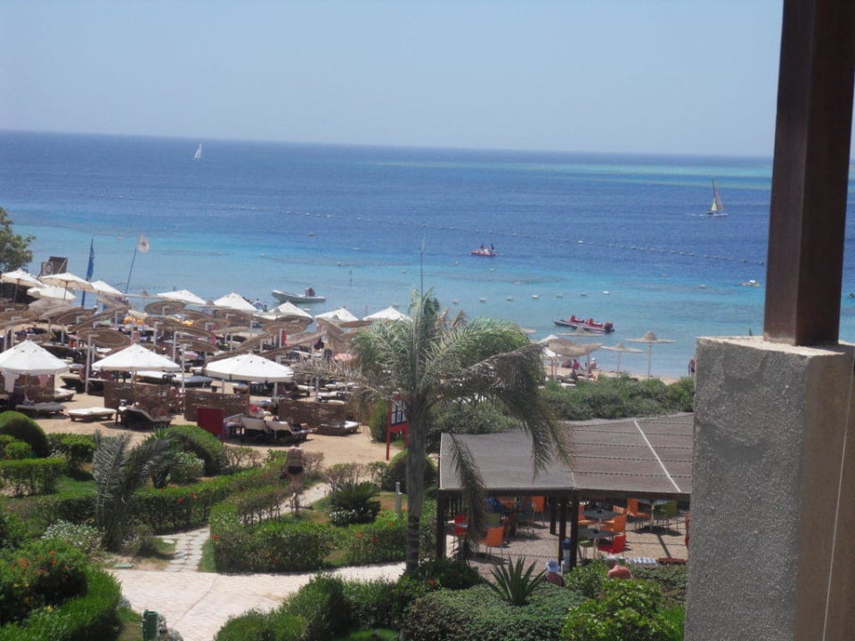 Ausblick vom Balkon Prima Life Makadi Resort