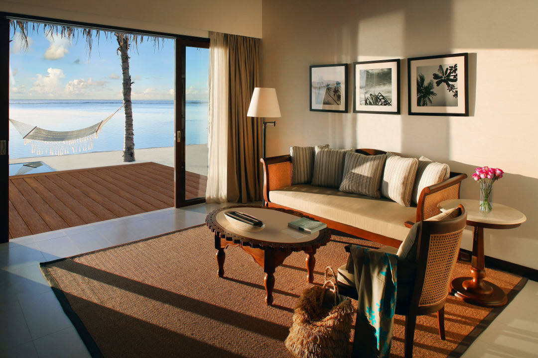 View of the villa The Residence Maldives