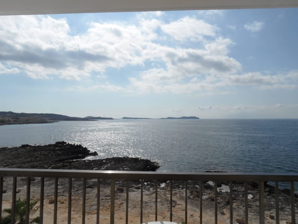 Ausblick vom Balkon im 3. Stock Nereida Aparthotel