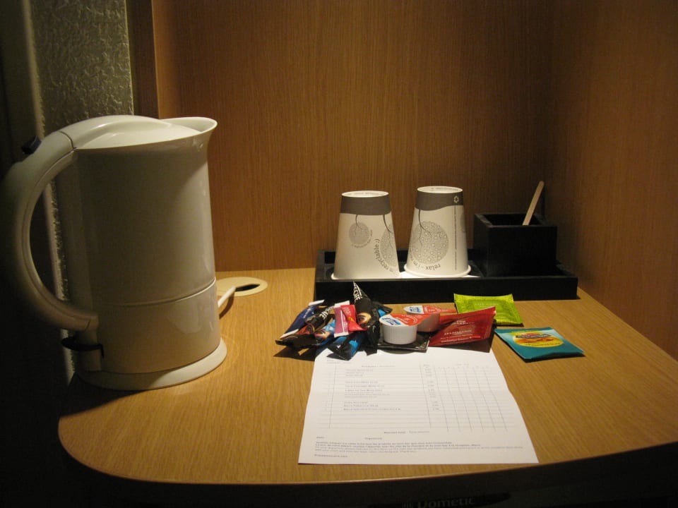 Tea & coffee facilities in the room Novotel Paris Centre Bercy