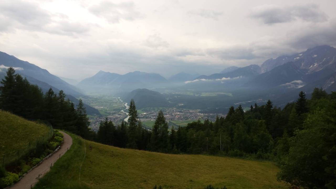 Blick aus Zimmer Nr. 204  Hotel Inntaler Hof