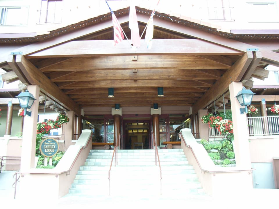 Eingang Hotel Nancy Green's Cahilty Lodge