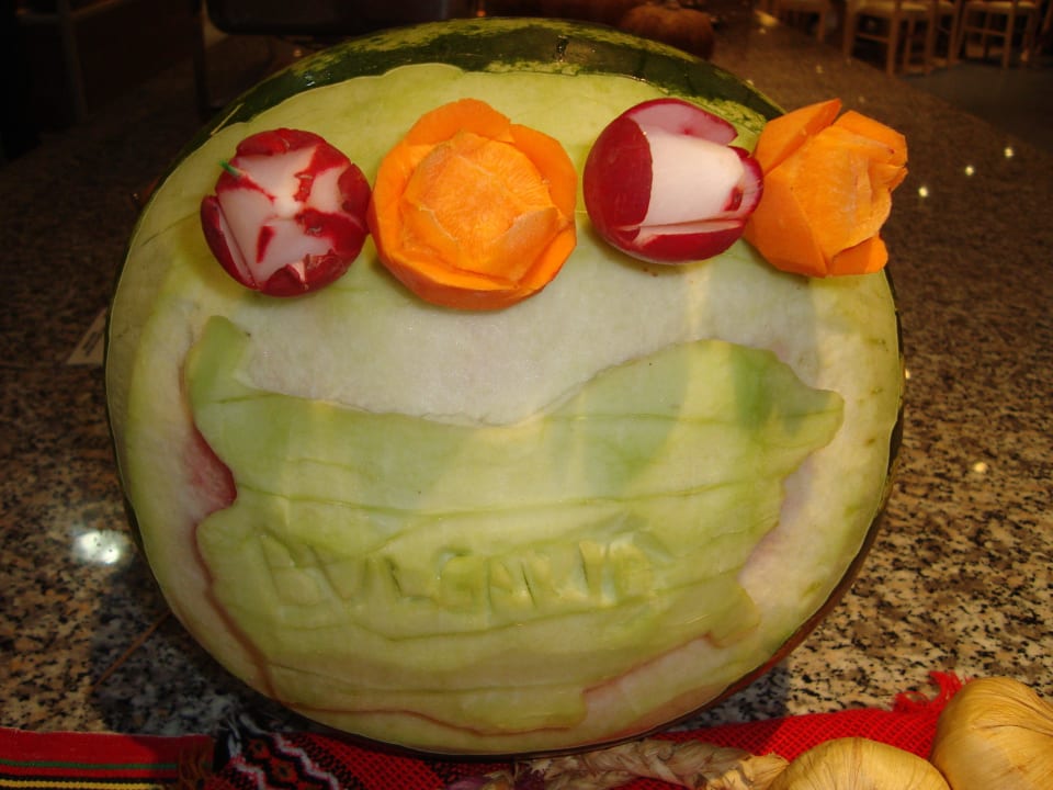 Deko am Bulgarischen Abend Hotel Sineva Beach