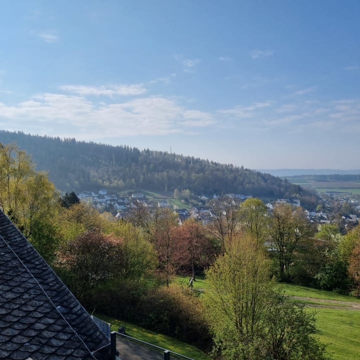 Ausblick Hotel zum Hallenberg