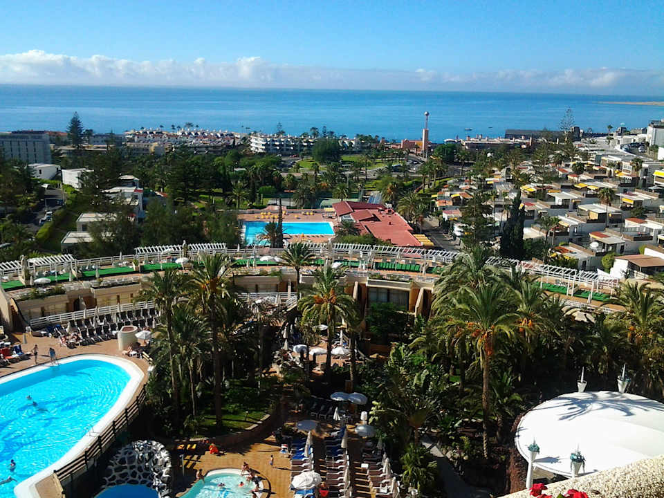Ausblick vom Gästezimmer Gloria Palace San Agustin Thalasso & Hotel