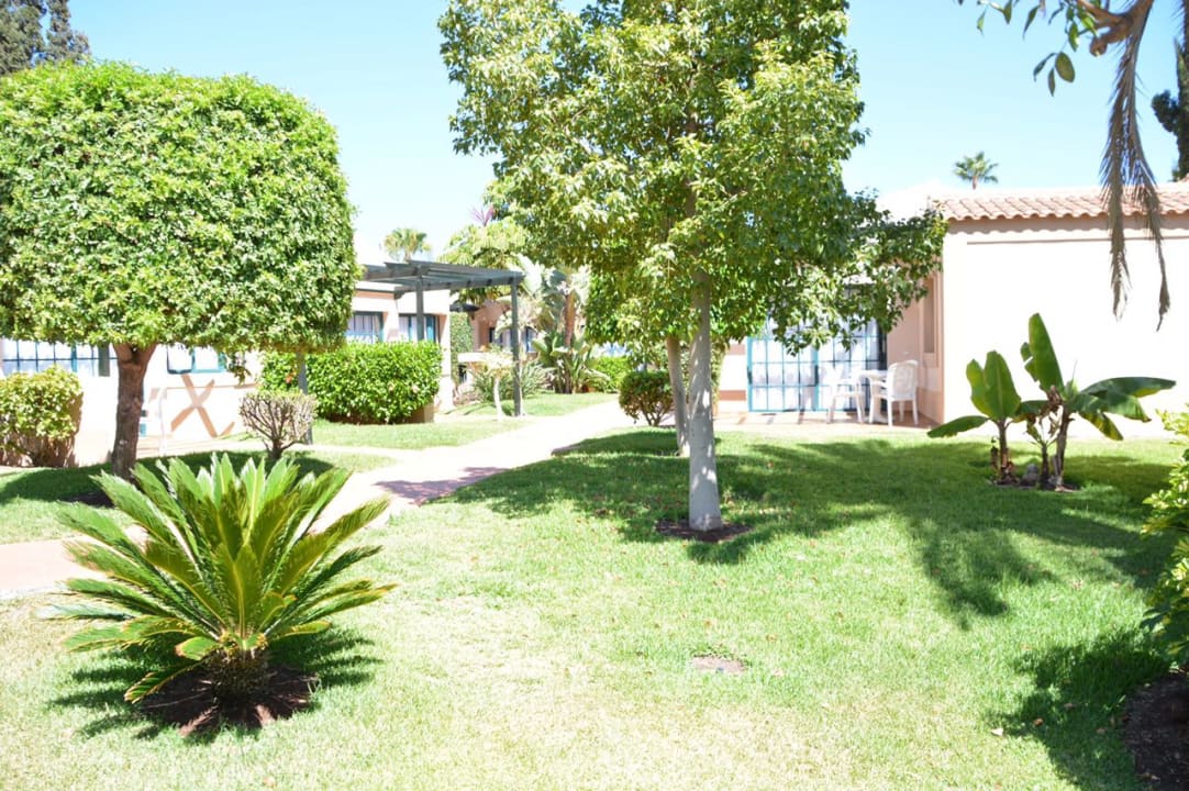 Gartenanlage allsun Hotel Esplendido