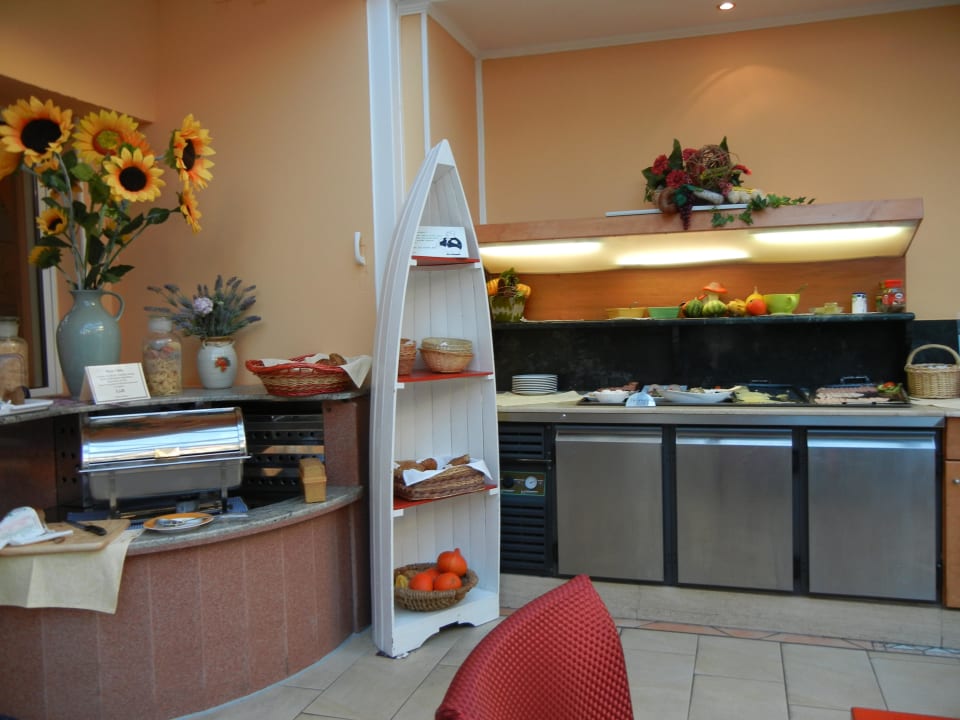 Frühstücksbüffet Aparthotel Rialto & Hotel Esplanade