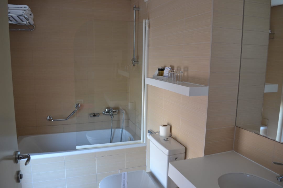 Badezimmer - sehr sauber Hotel Albatros Plava Laguna