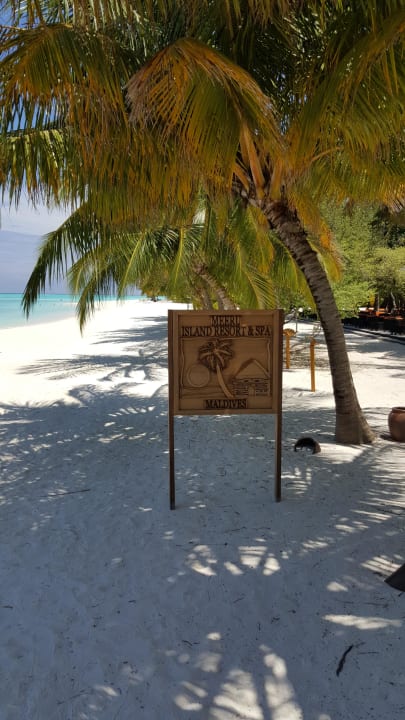Meeru Schild Meeru Maldives Resort Island