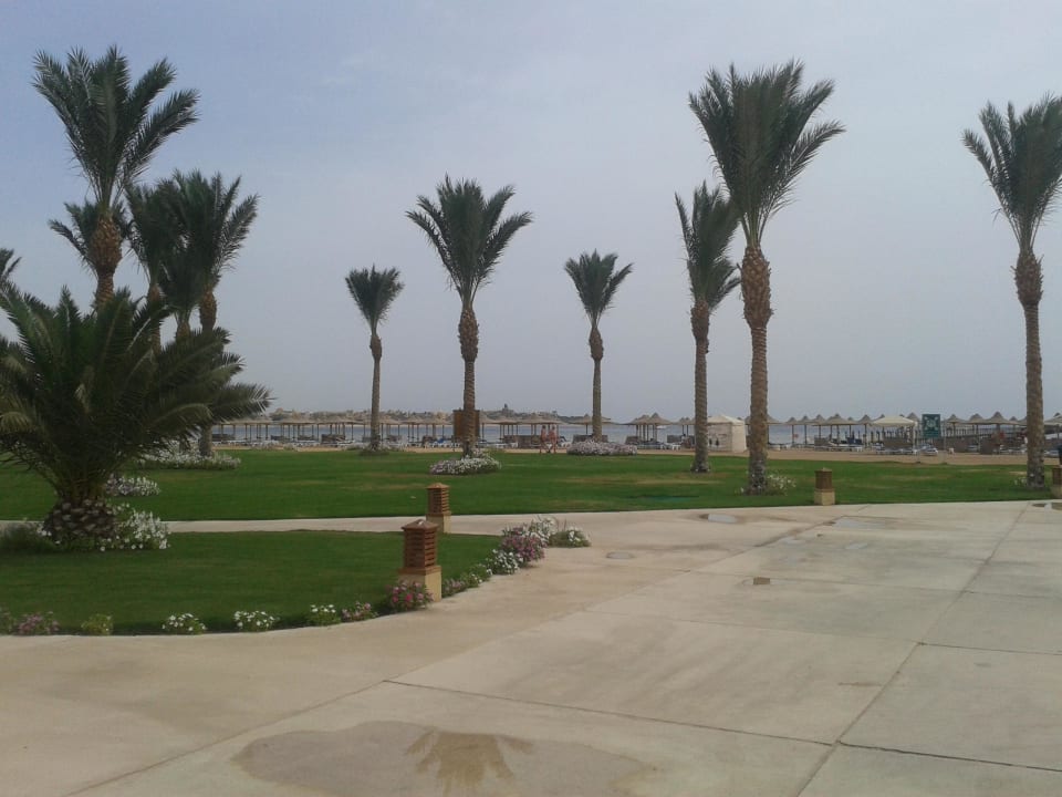 Weg zum Strand durchs Nachbarhotel Stella Garden Resort & Spa, Makadi Bay