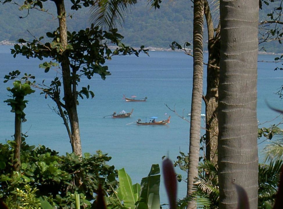 Aussicht vom Garden-View-Room 106 Marina Phuket Resort