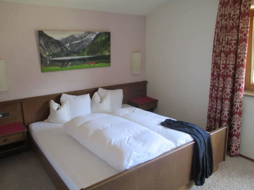 Schlafzimmer Apartments Tannheim