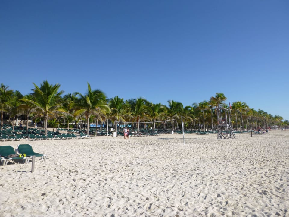 Volleyballfeld Hotel Riu Yucatan