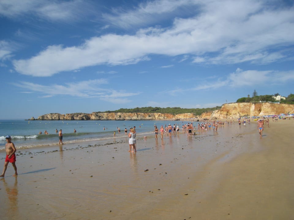 Strandabschnitt unterhalb des Hotels Hotel Jardim do Vau