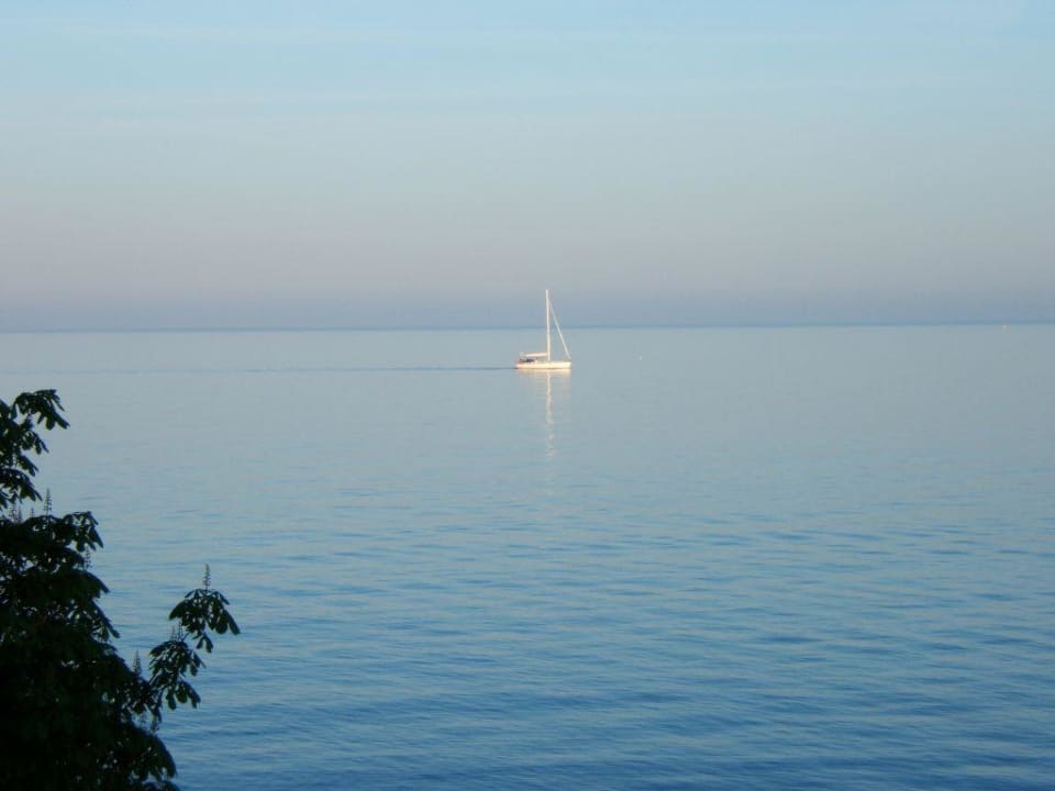 Ausblick von der Veranda auf die Ostsee App. 302 Strandhotel Sassnitz