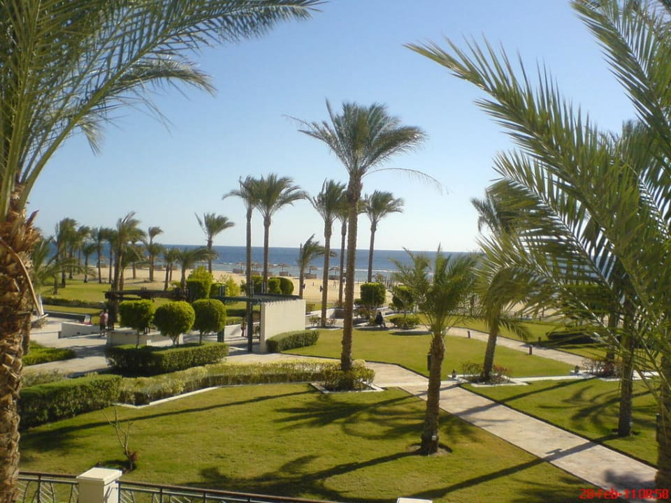 View on the sea from our room Pickalbatros Palace Hotel-Port Ghalib