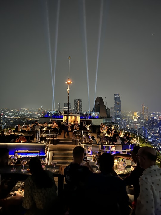 Ausblick Hotel Banyan Tree Bangkok